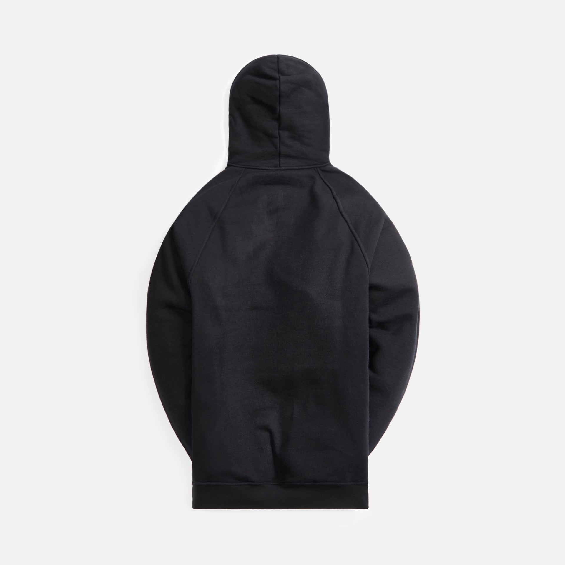 Adish Hand Woven Pocket Stripes Hoodie - Black