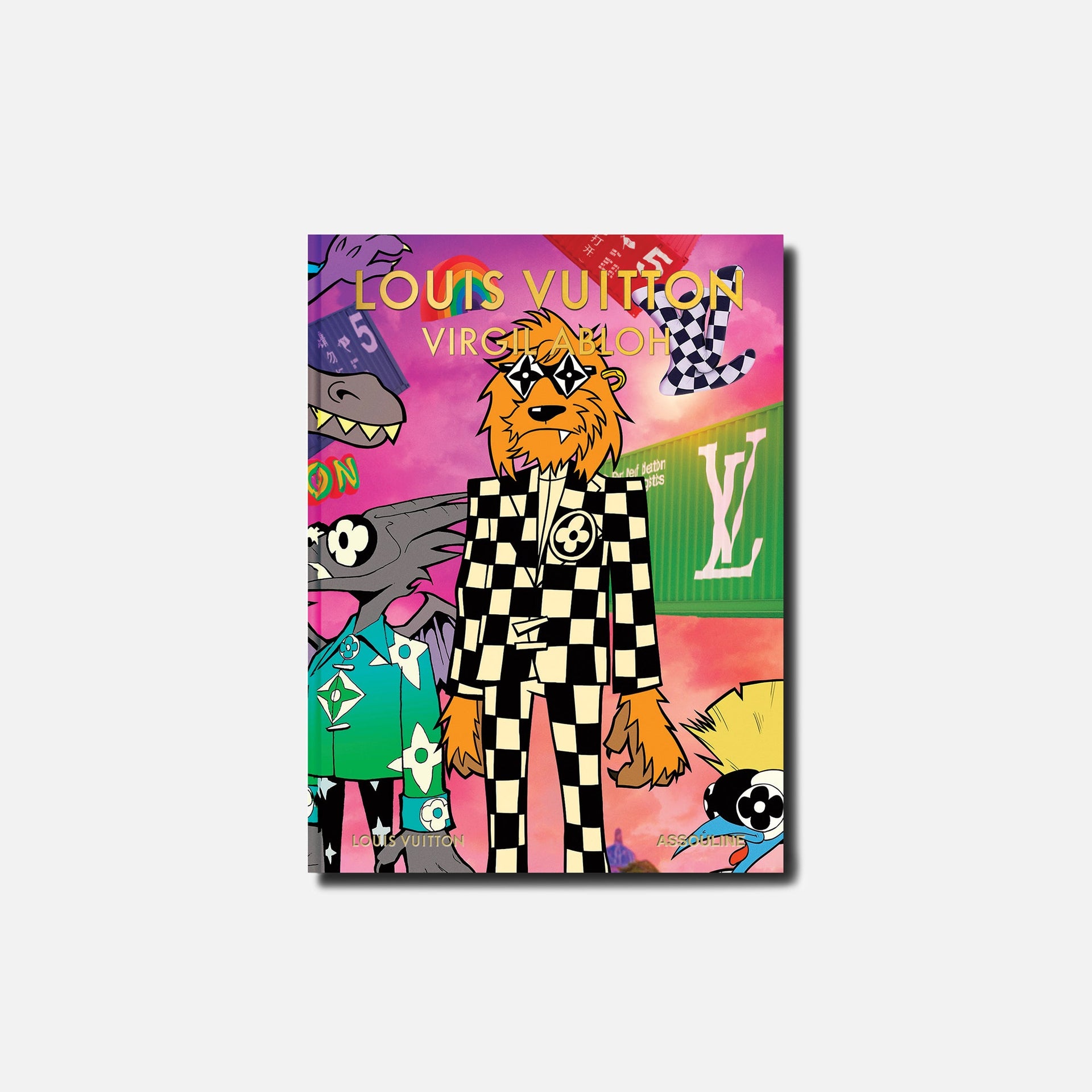 Assouline Louis Vuitton Virgil Abloh Cartoon Cover