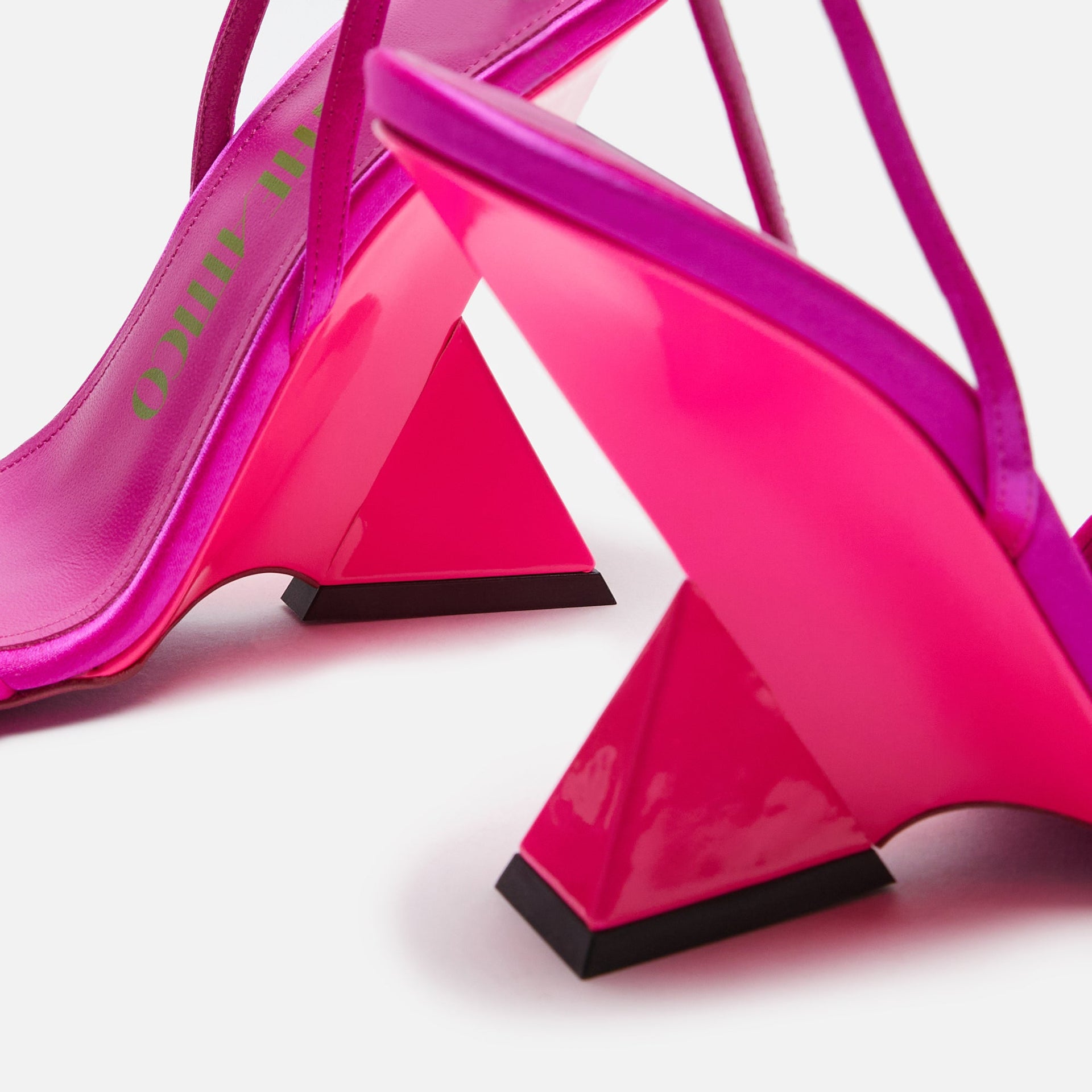 The Attico Cheope Sandal 105mm - Fuchsia / Fluo Fuchsia