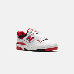 New Balance 550 - White / Team Red