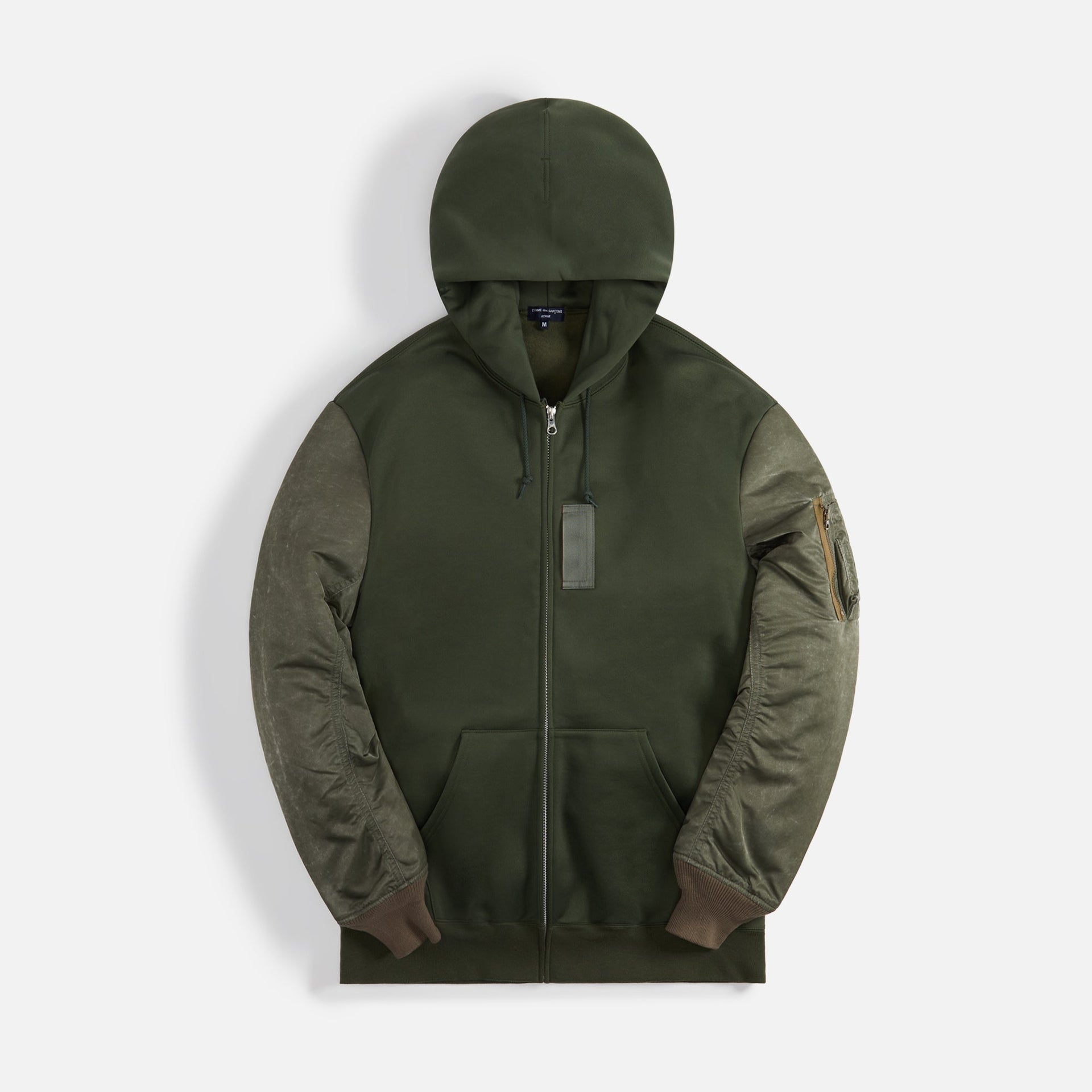 Comme Des Garçons Homme Cotton Nylon Twill Jacket - Khaki