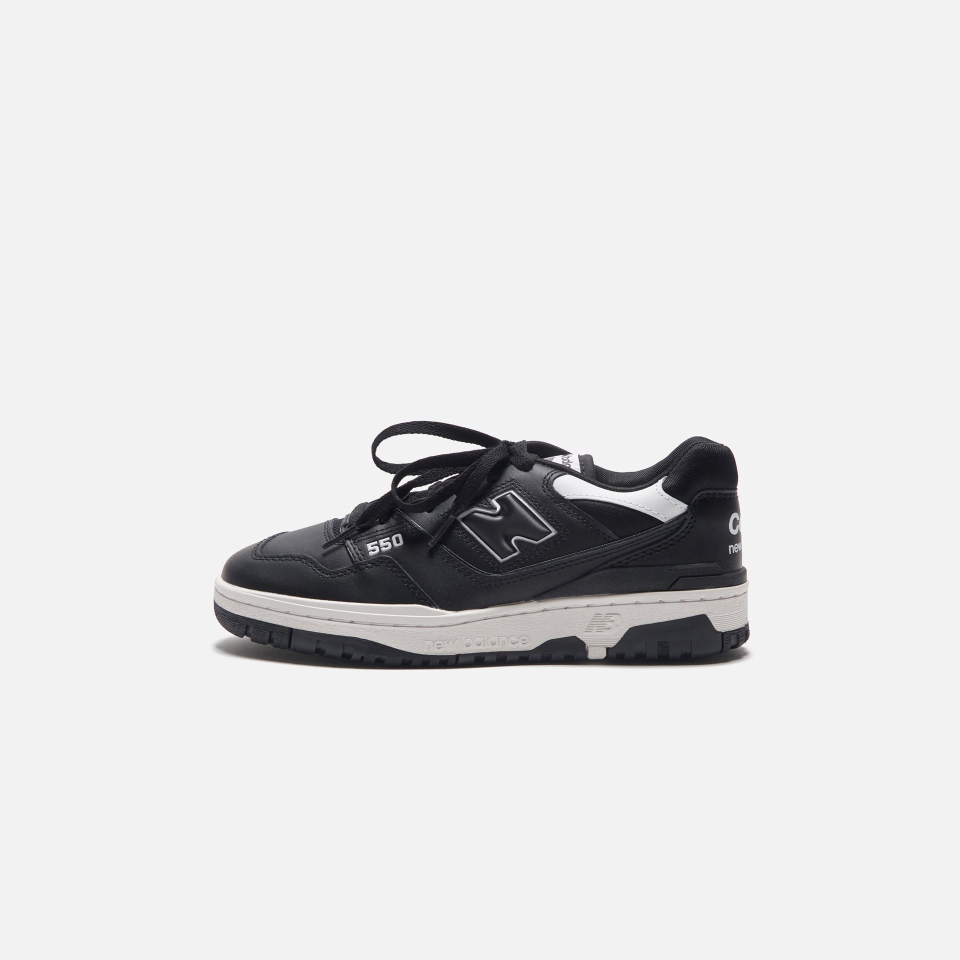 CDG Pocket Junya Watanabe x New Balance Steer Smooth BB550 - Black