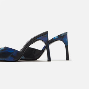 Coperni Holographic Logo Mule - Blue / Black