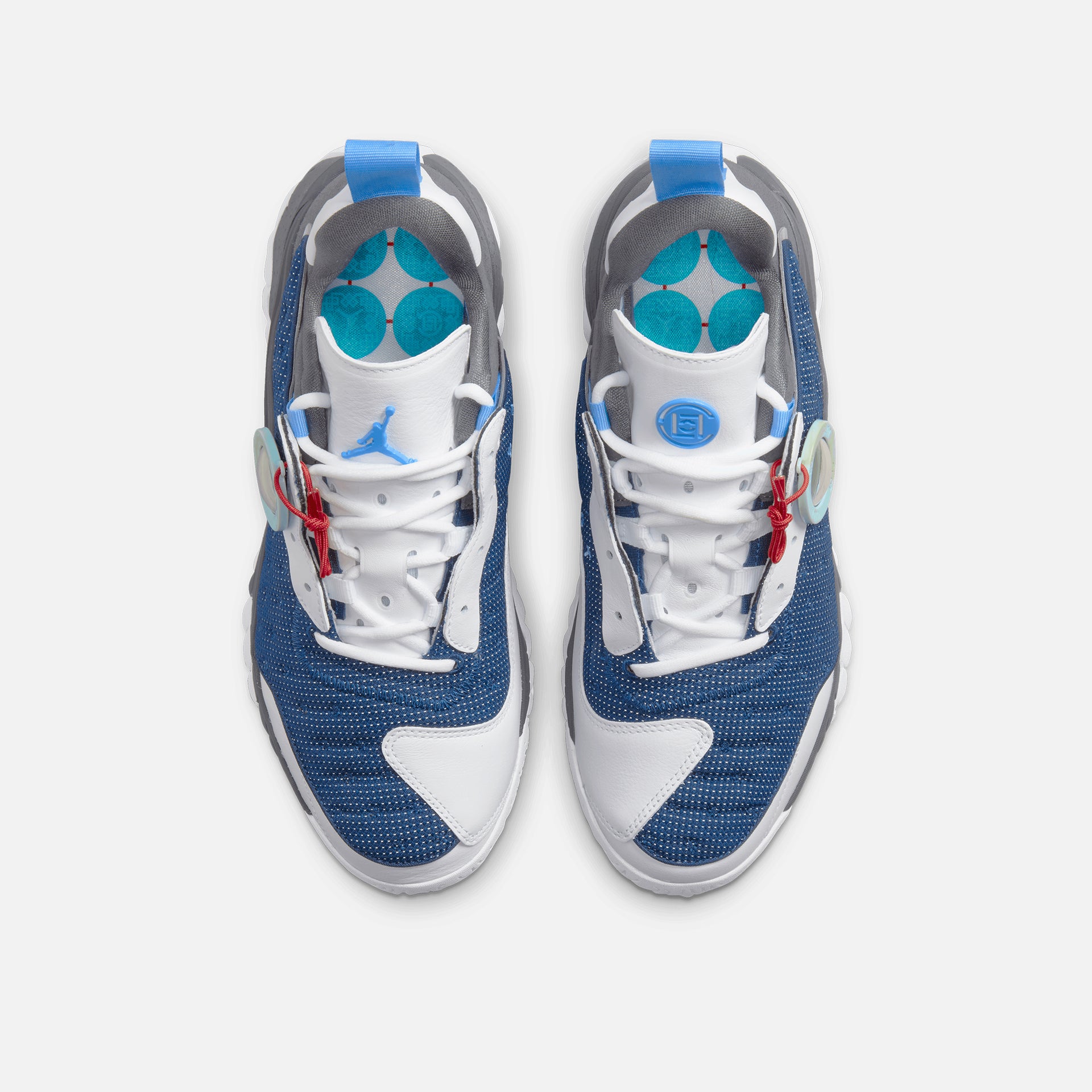 Jordan Air Jordan Delta 2 SP CLOT - White / French Blue / University Blue / Flint Grey