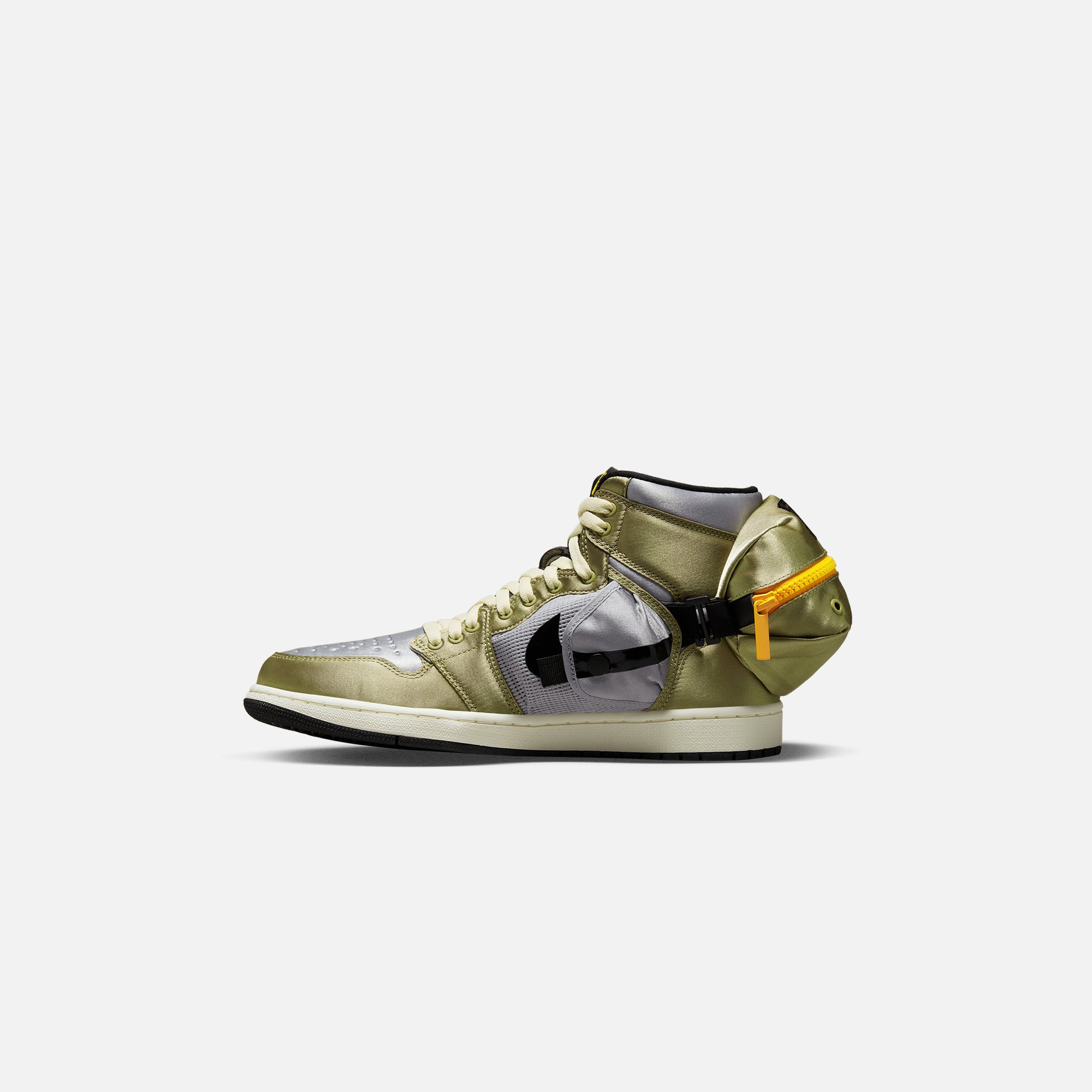 Jordan Air Jordan 1 Stash Utility SP - Neutral Olive / Taxi / Light Steel