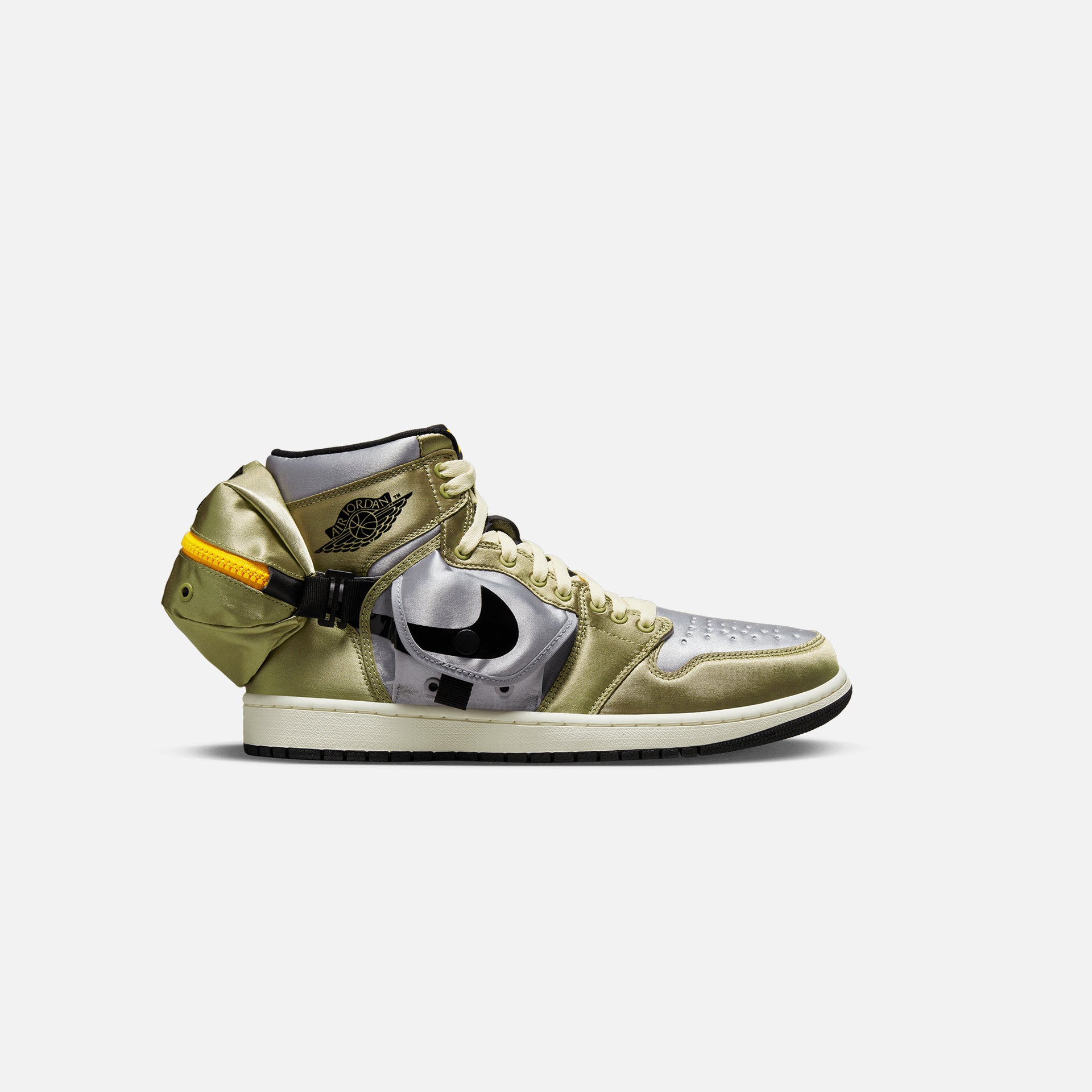 Jordan Air Jordan 1 Stash Utility SP - Neutral Olive / Taxi / Light Steel