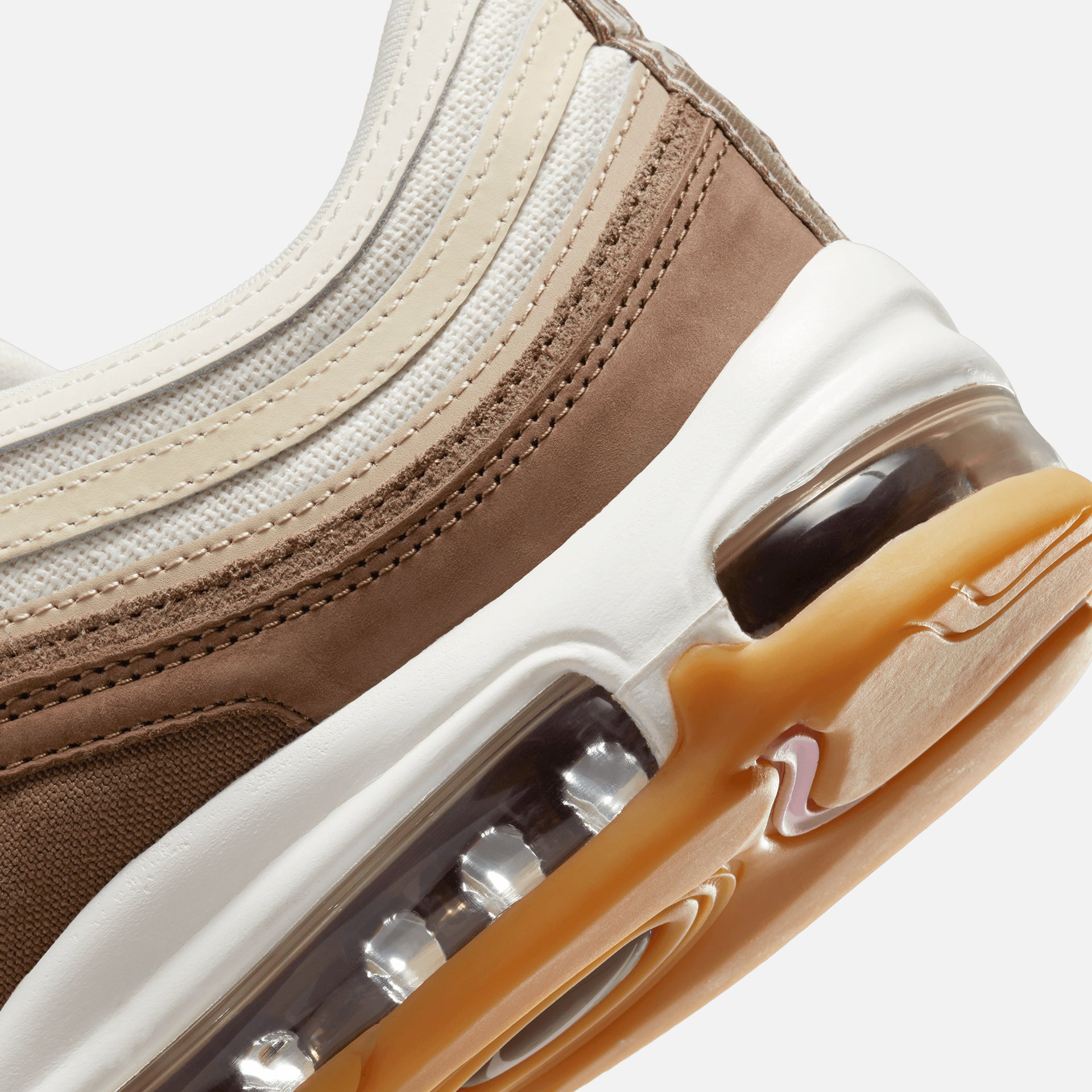 Nike Air Max 97 PRM - Medium Brown / Pink Foam / Mushroom / Muslin