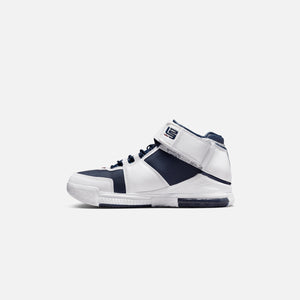 Nike Zoom Lebron II - White / Midnight Navy / Varsity Crimson