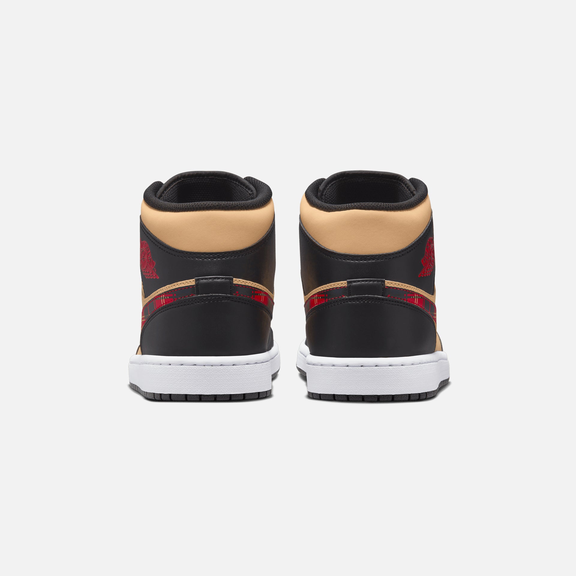 Jordan Air Jordan 1 Mid SE - Black / Multi Color / Sesame / Fire Red / White