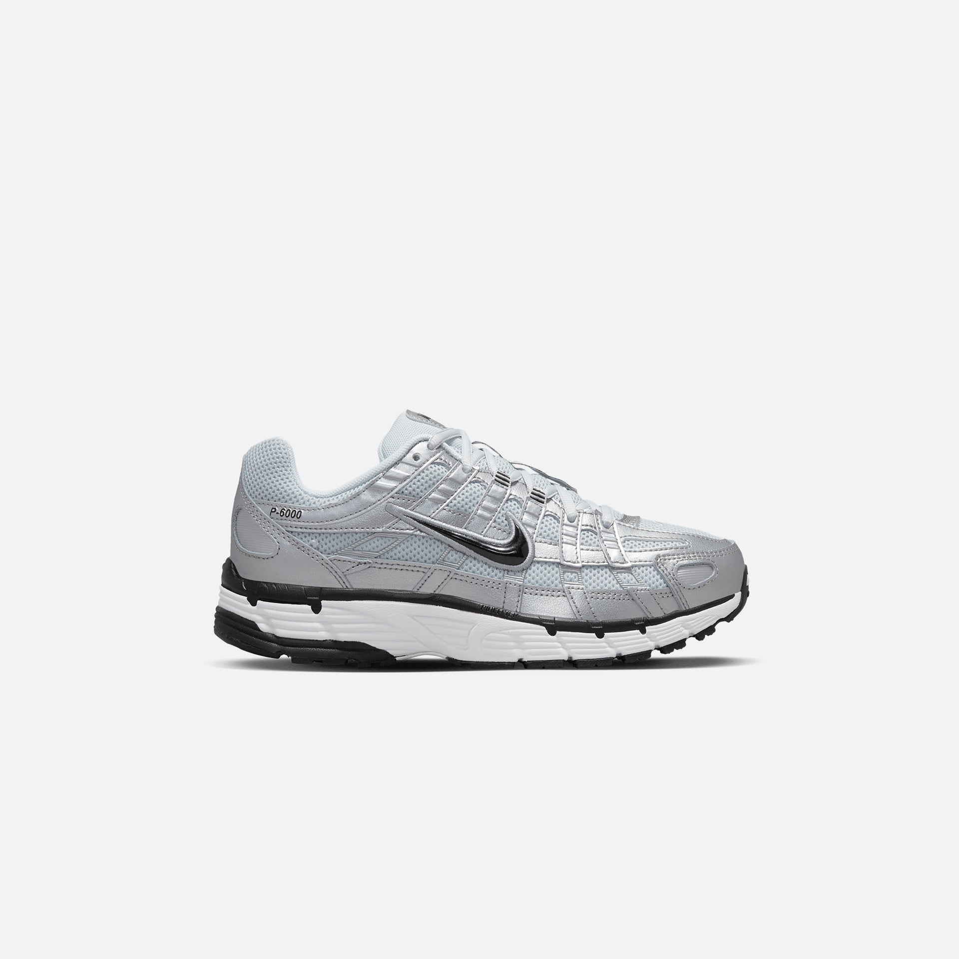 Nike WMNS P-6000 - White / Black / Metallic Silver