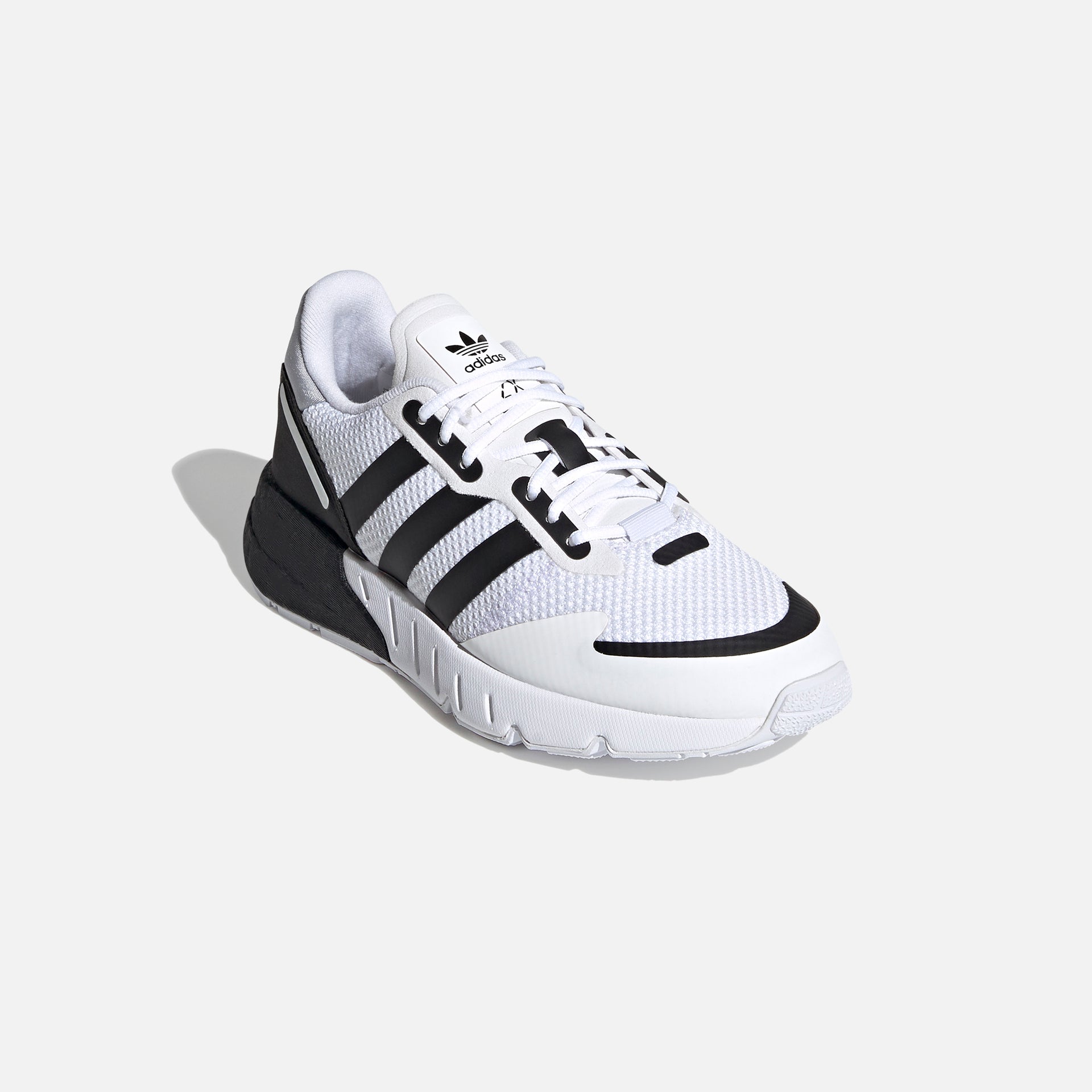 adidas ZX 1K Boost Junior - Footwear White / Core Black / Halo Silver