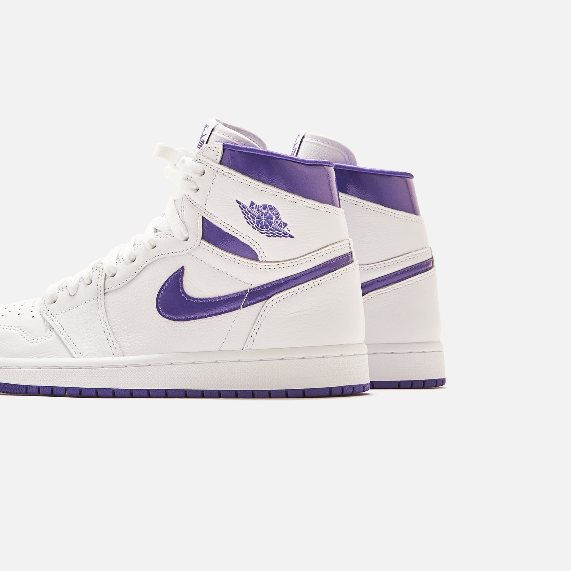 Jordan WMNS Air Jordan 1 High OG - White / Court Purple