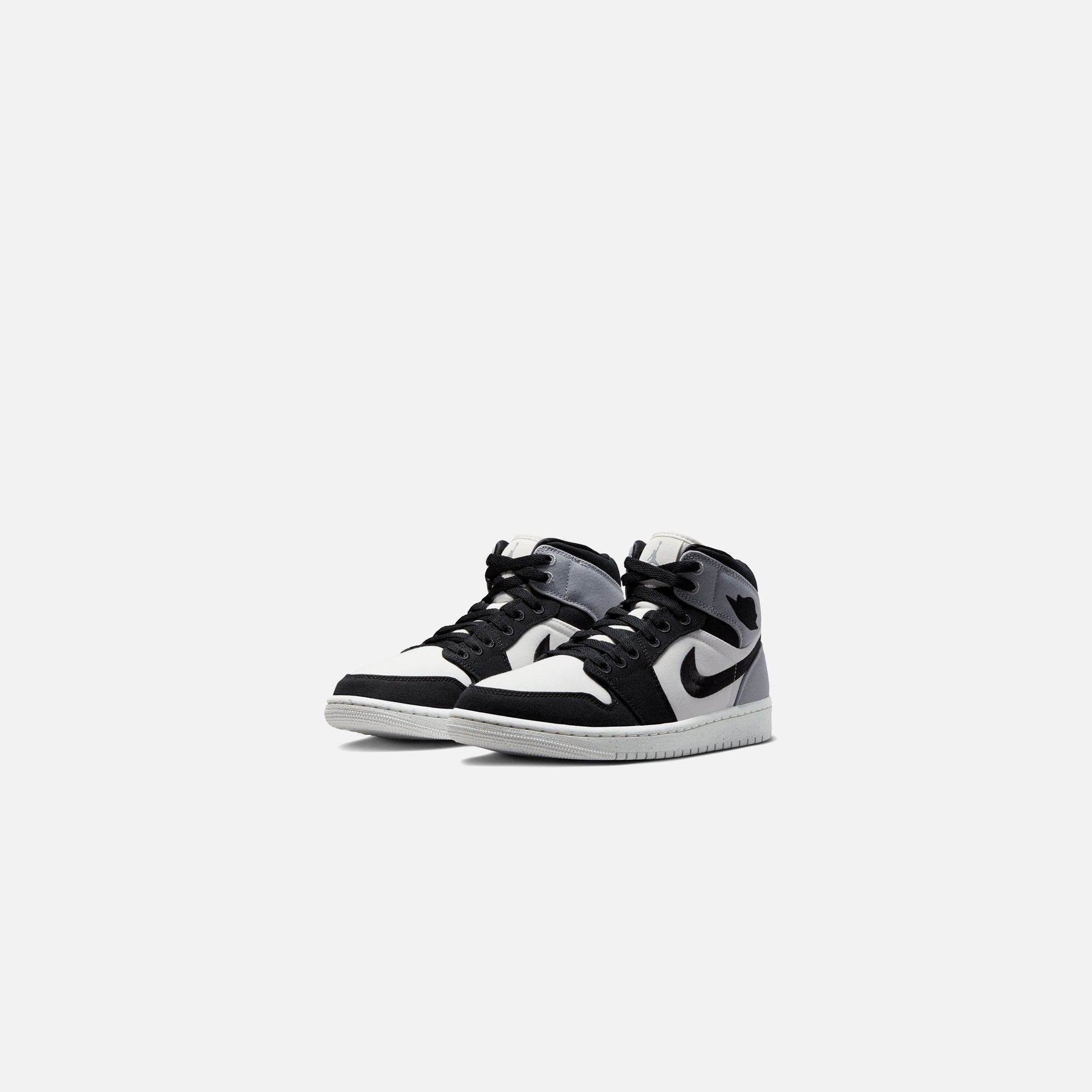 Nike WMNS Air Jordan 1 Mid SE - Sail / Black / Light Steel Grey