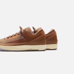 Nike x Two 18 Air Jordan 2 Retro Low SP - Rocky Tan / British Tan