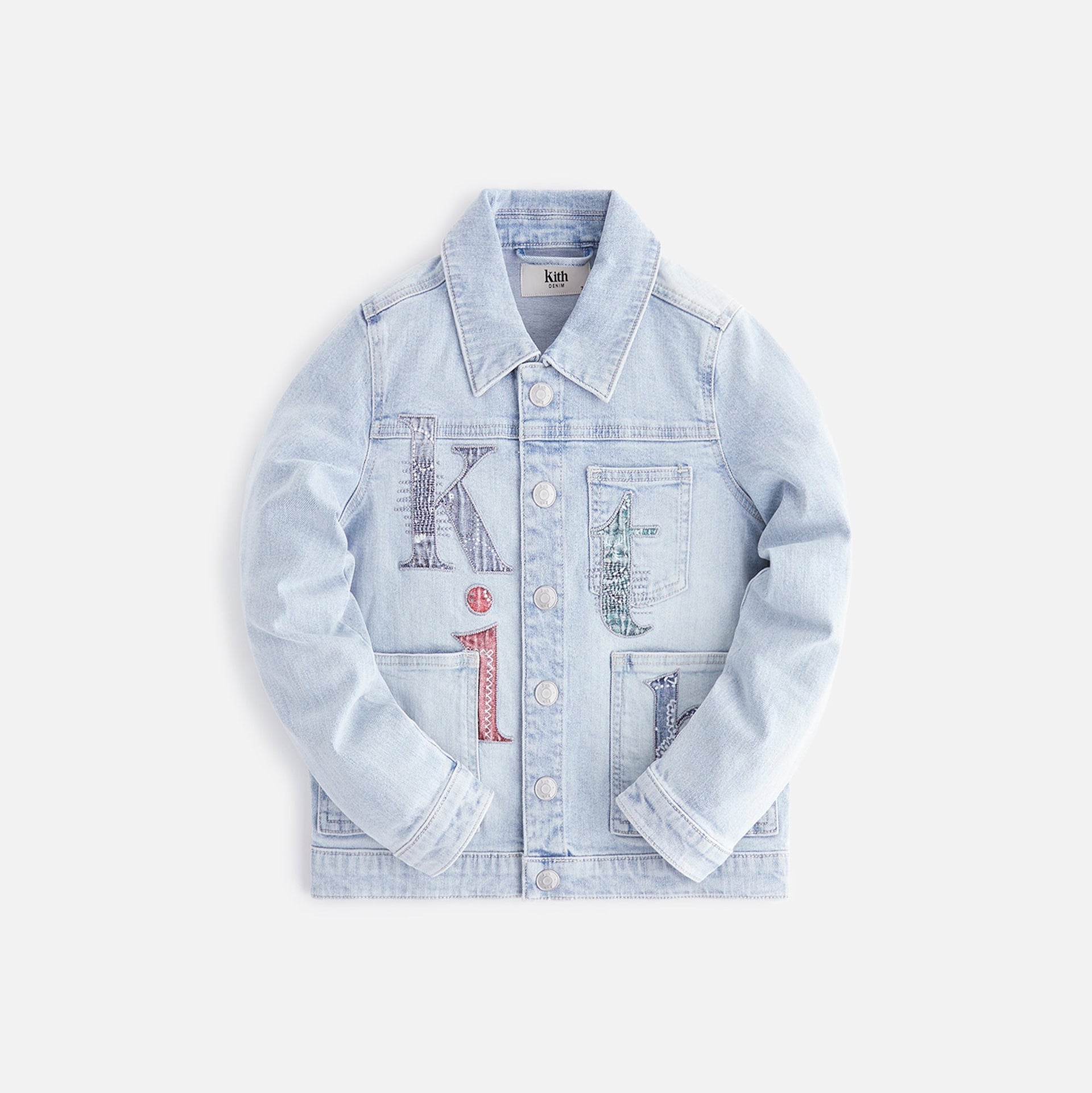 Kith Kids Novelty Denim Jacket - Light Indigo