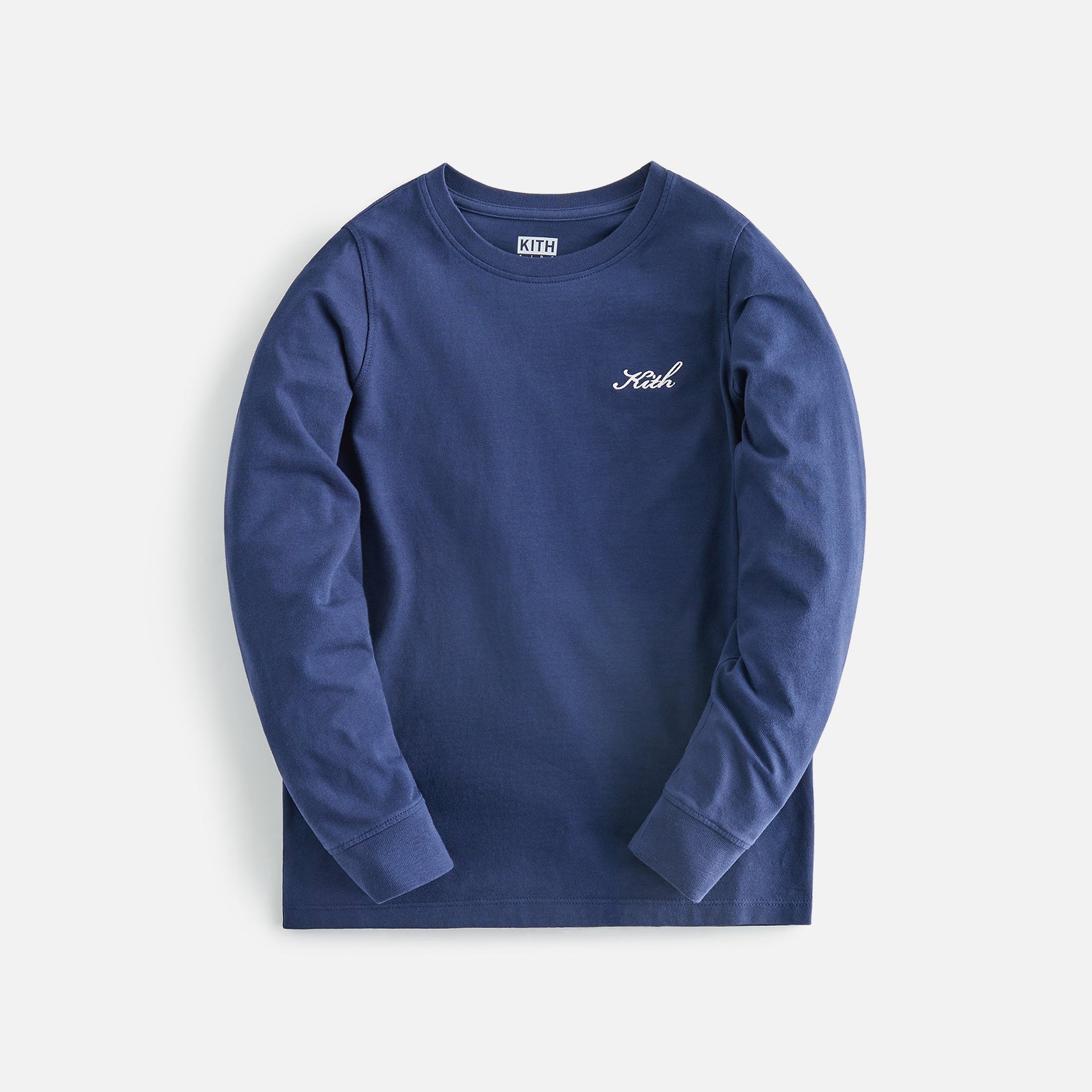 Kith Kids Classic Long Sleeve Tee - Peacoat