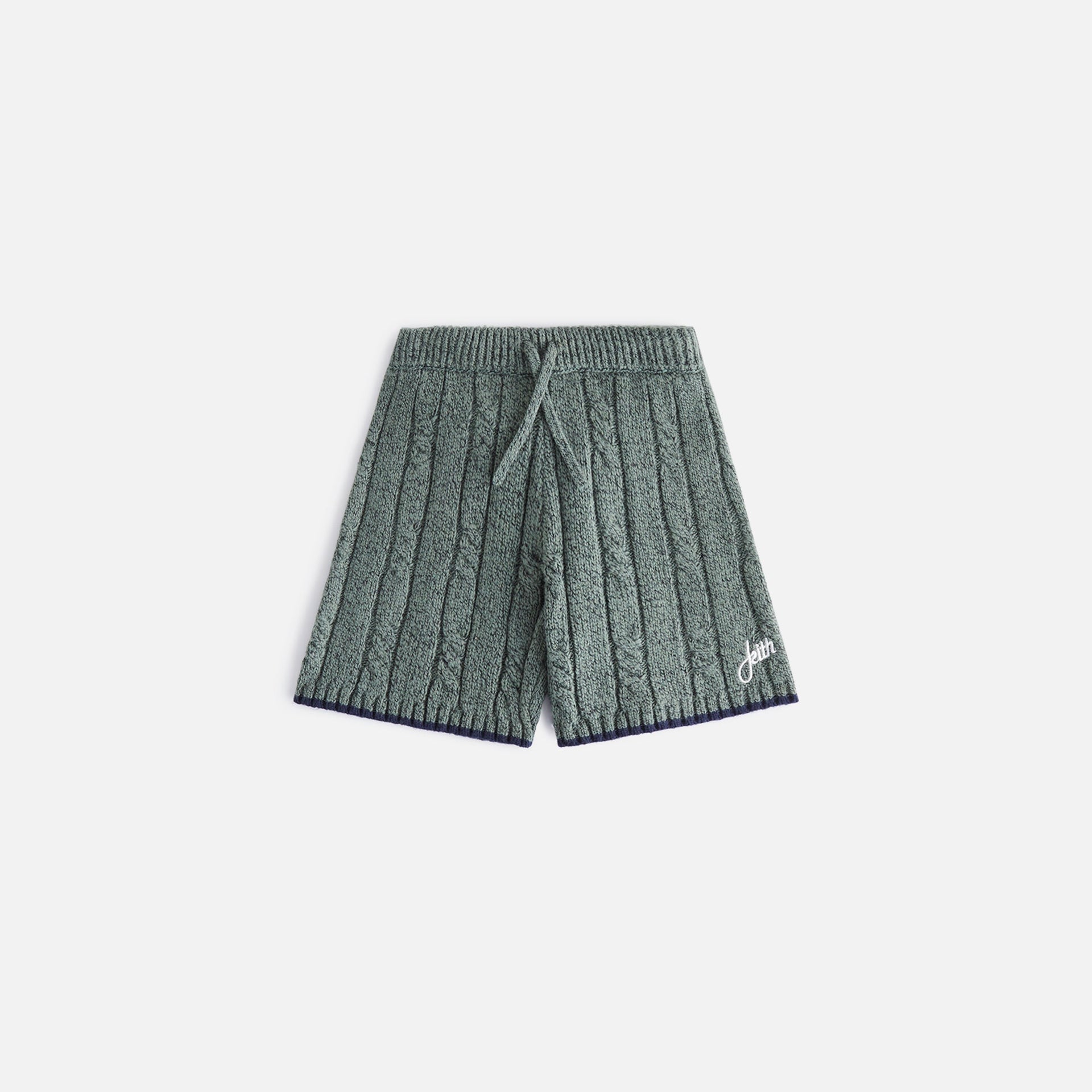 Kith Kids Knit Short - Jungle Green