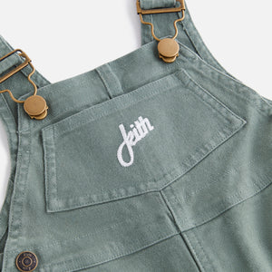 Kith Kids Twill Overall - Laurel