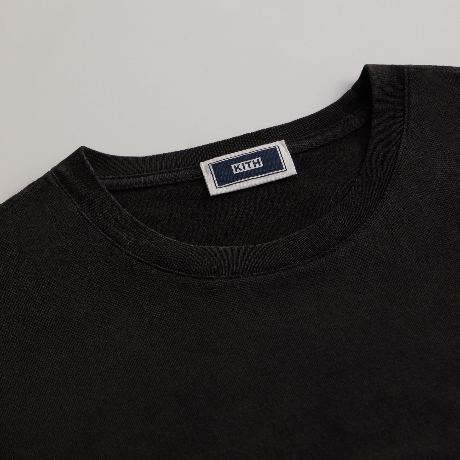 Kith Long Sleeve Vintage Tee - Black