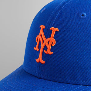 Kith & New Era for the New York Mets Low Crown Fitted Cap - Royal