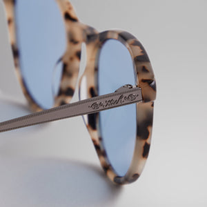 Kith for Modo Georgica Sunglasses - White Tortoise / Gunmetal