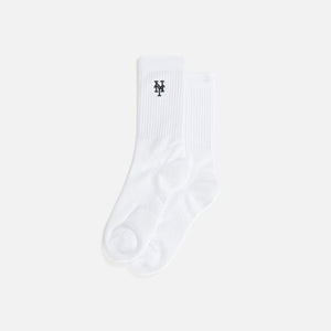 Kith & Stance Socks for New York Mets Sock - White