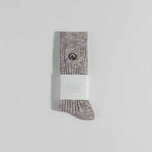 Kith Willet Marled Crew Socks - Quicksand