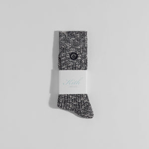 Kith Willet Marled Crew Socks - Nocturnal