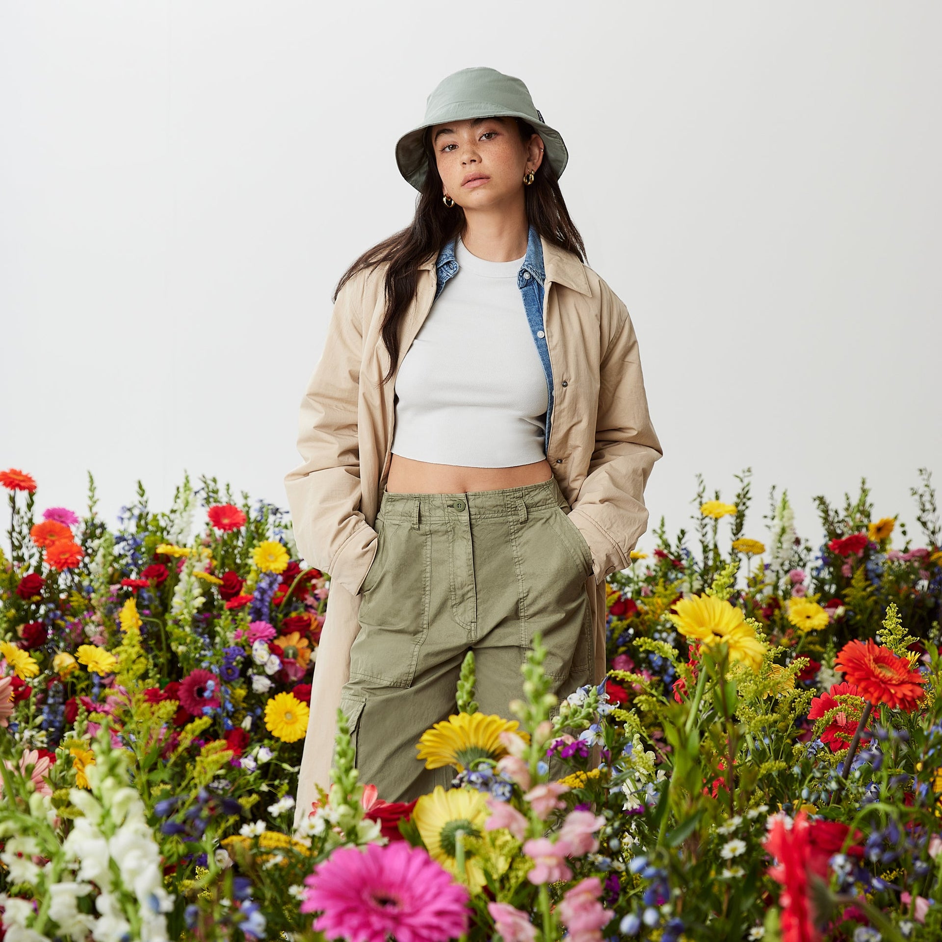 Kith Women Remi Coach Jacket - Canvas