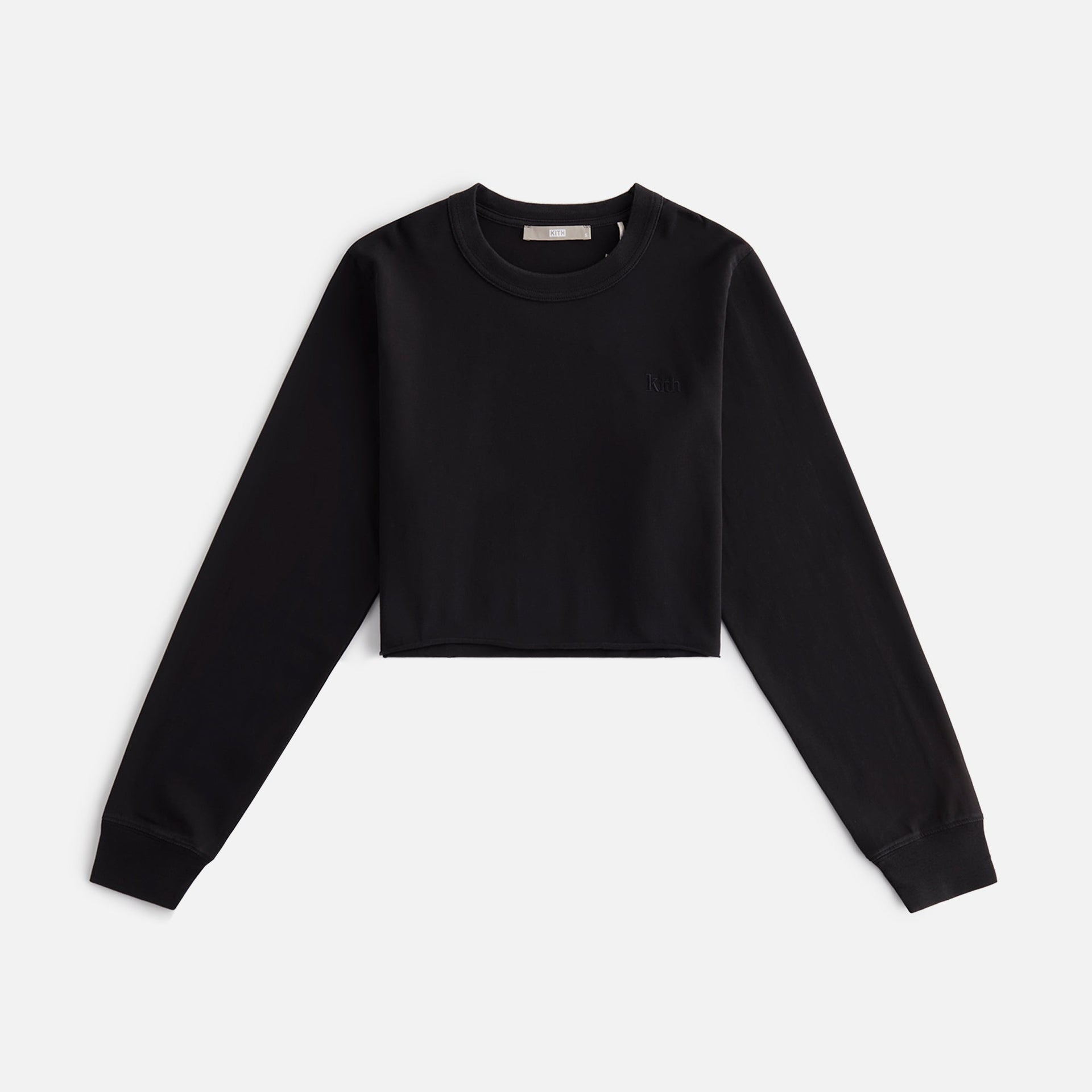 Kith Women Lucy II Cropped Long Sleeve Tee - Mass