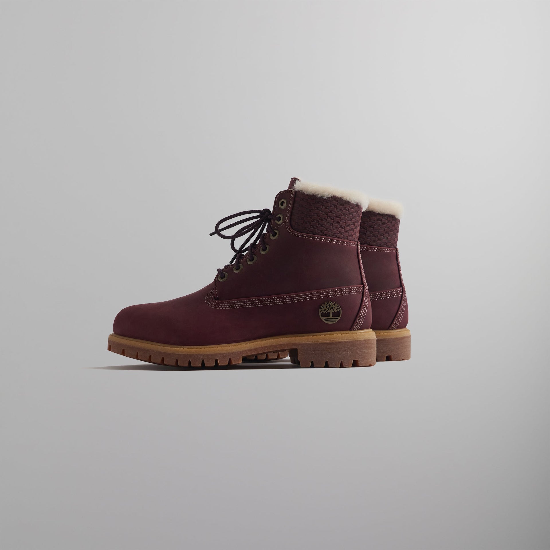 Ronnie Fieg for Timberland 6" Premium Full Grain Shearling Lined Boot - Burgundy