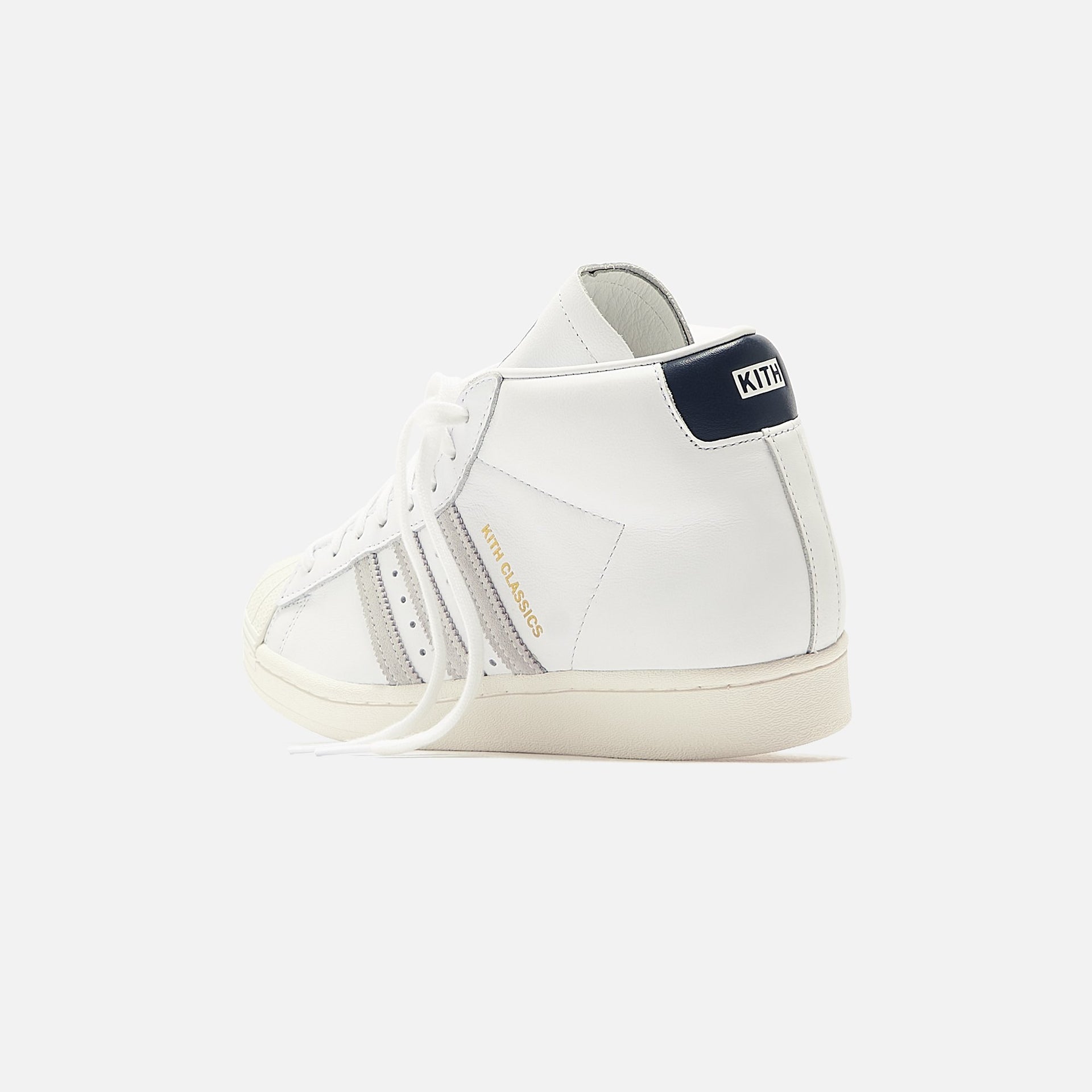 Kith Classics Program for adidas Originals Pro Model 1970 - White / Collegiate Blue / Gold