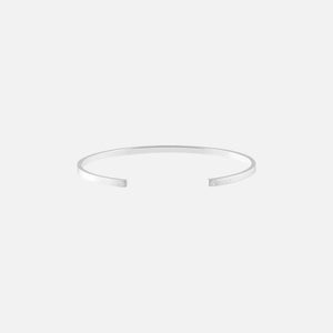 Le Gramme 7g Ribbon Bracelet - Brushed Sterling Silver