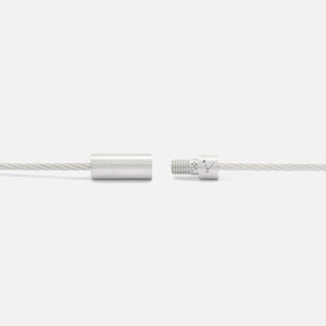 Le Gramme 7g Cable Bracelet - Brushed Sterling Silver