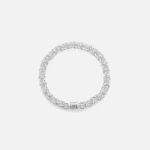 Le Gramme 29g Polished Entrelacs Bracelet - Silver