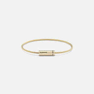 Le Gramme 11g Polished Cable Bracelet - Yellow Gold