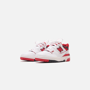 New Balance 550 - White / Team Red