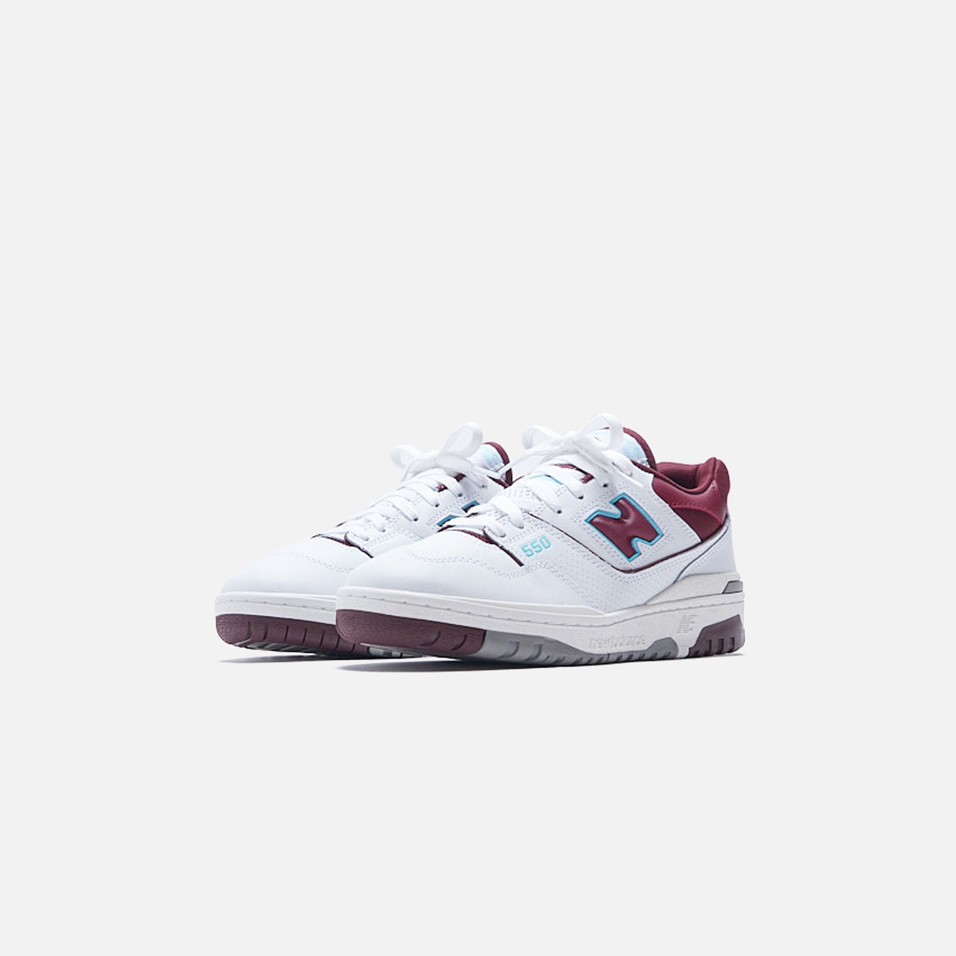 New Balance 550 - White / Burgundy