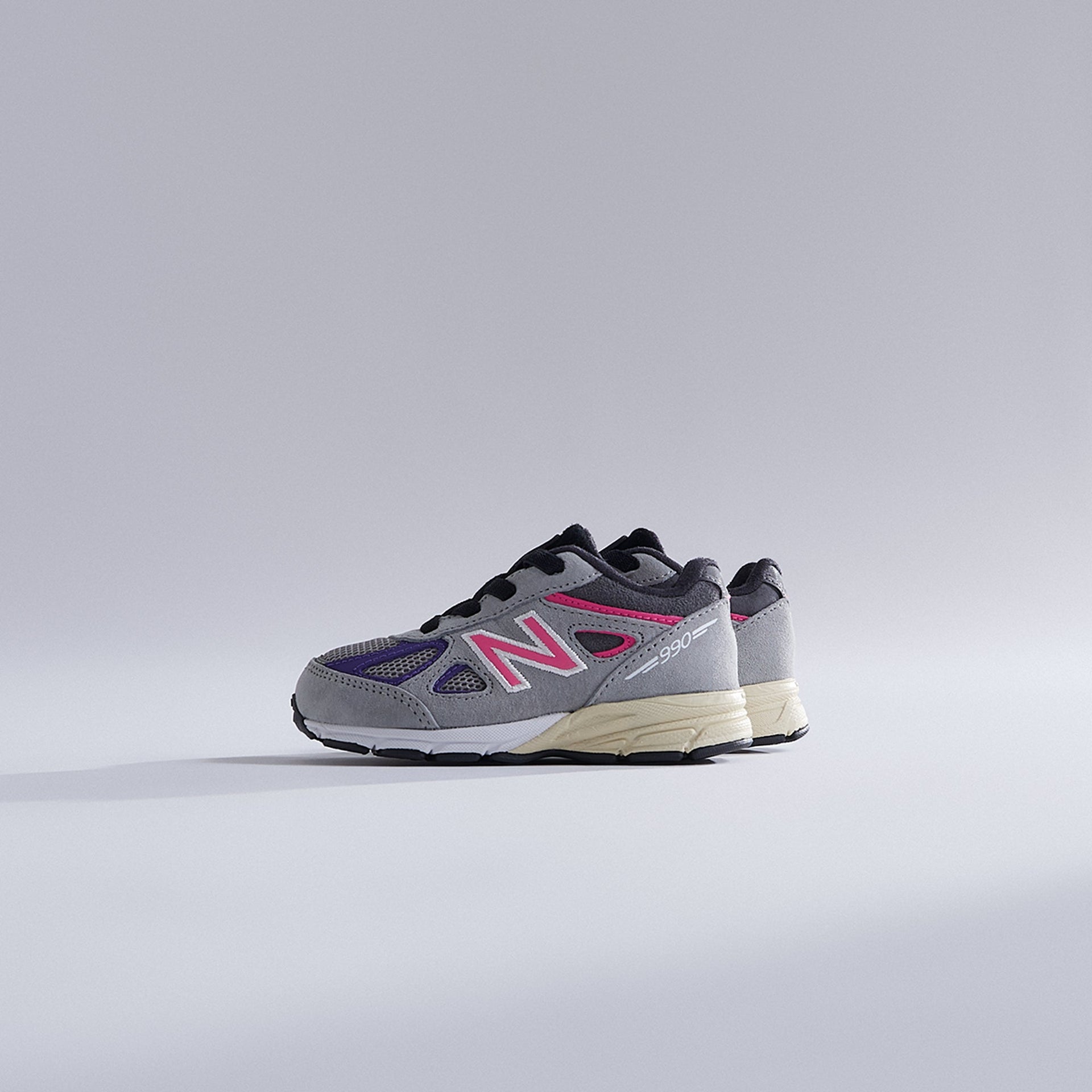 Ronnie Fieg for New Balance 990V4 United Arrows & Sons Toddler - Smoked Pearl