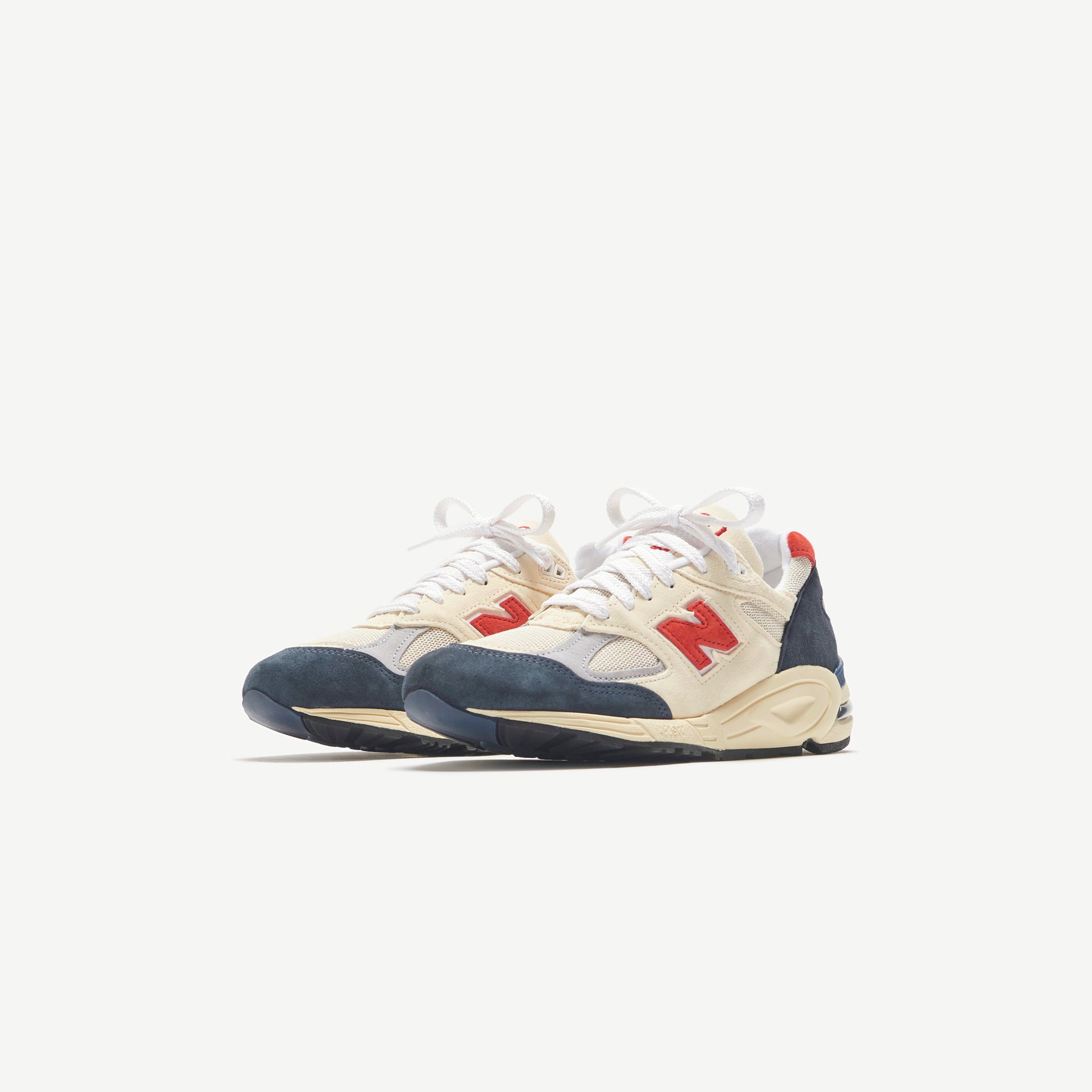 New Balance Made in USA 990TA2 - White / Navy / Red