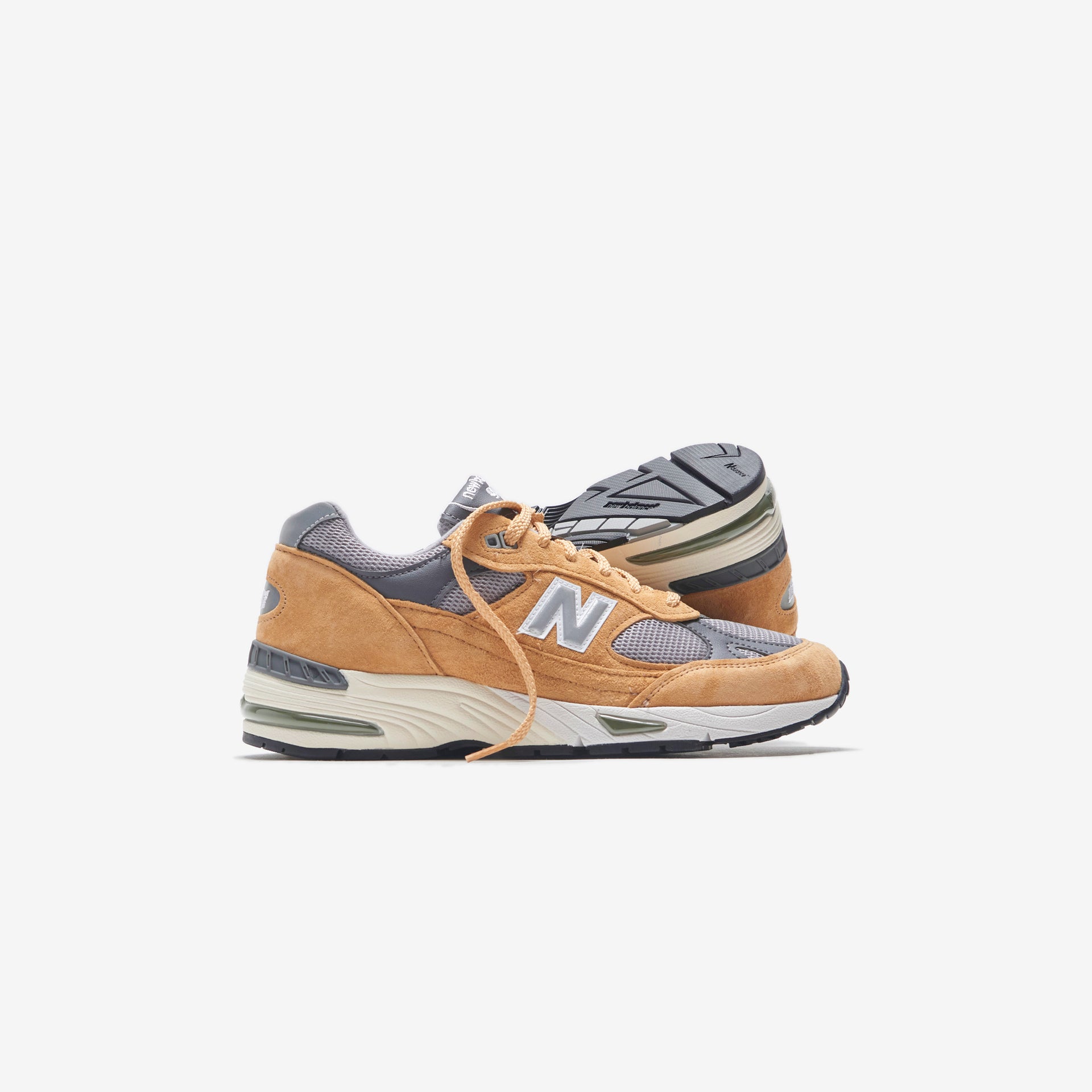 New Balance Made in UK 991 - Tan / Grey / Dark Grey