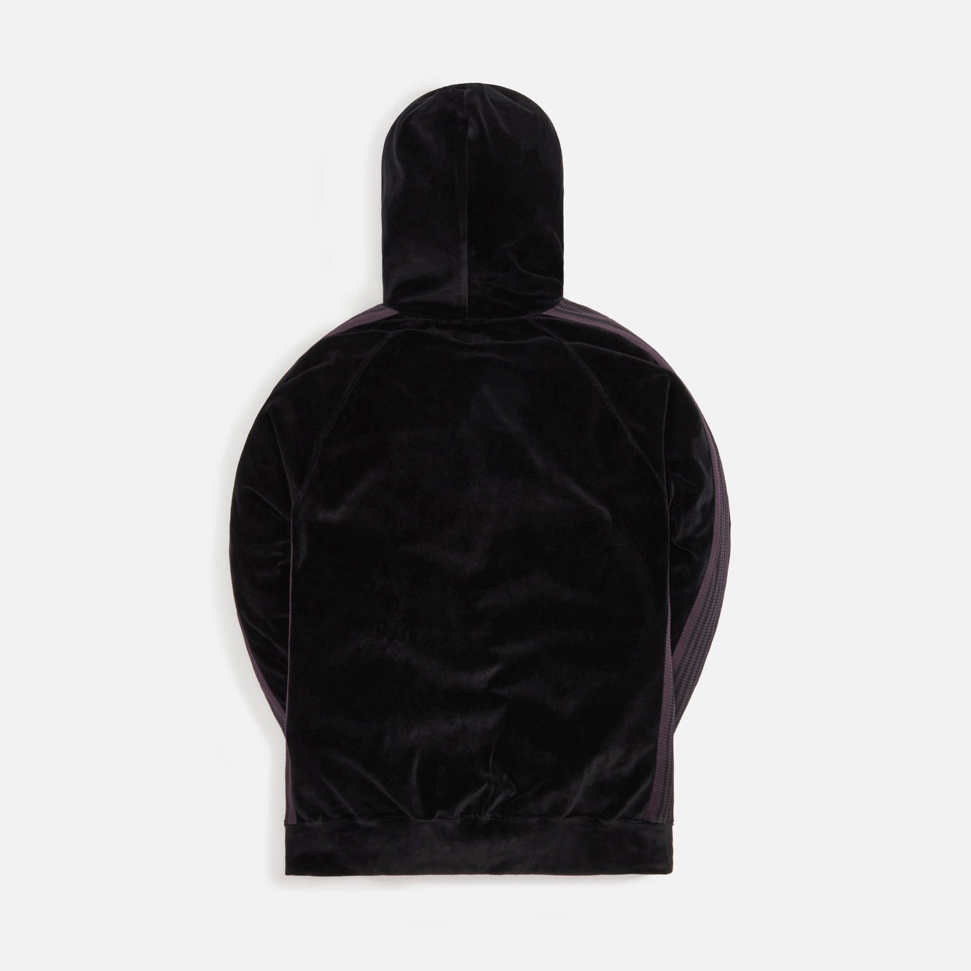 Needles Track Hoodie C/PE Velour - Black