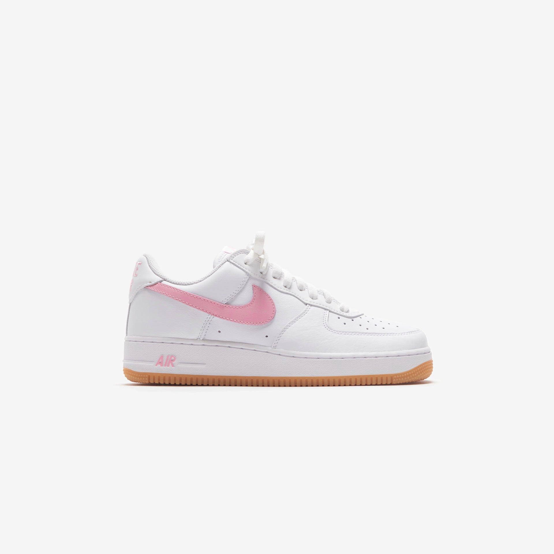 Nike Air Force 1 Low Retro - White / Pink Gum / Yellow / Metallic Gold