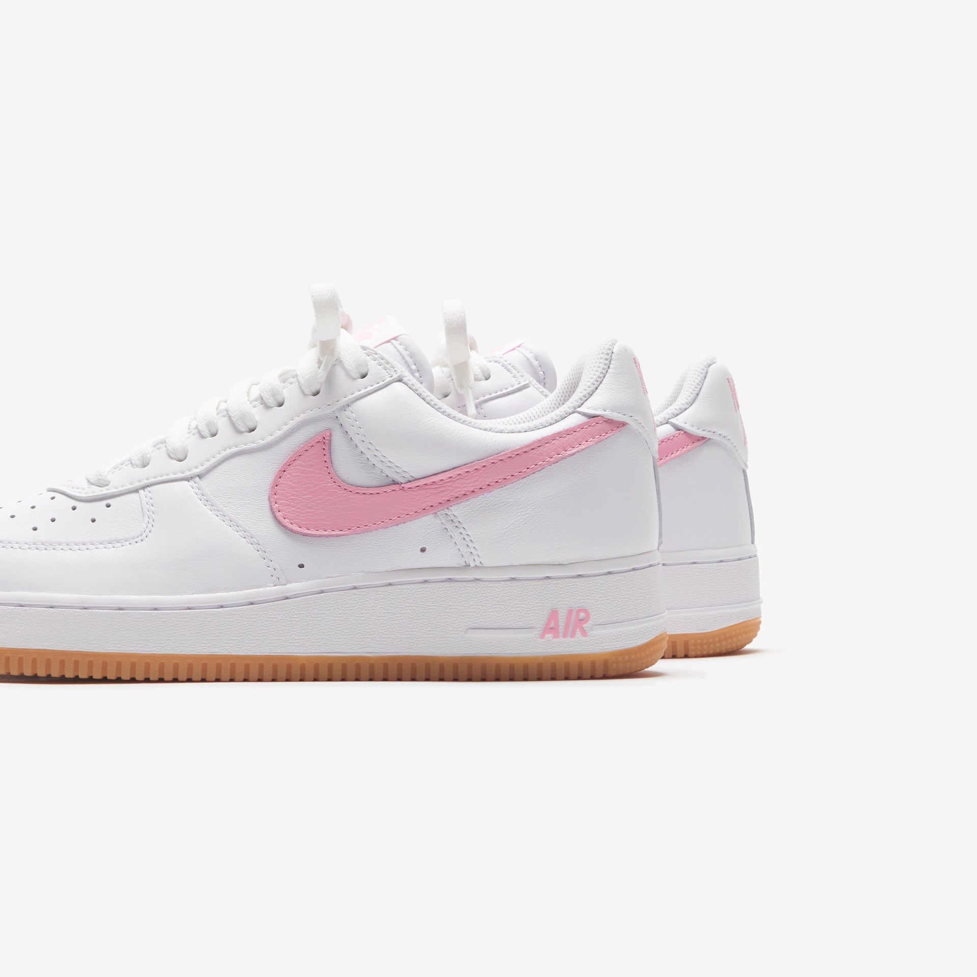 Nike Air Force 1 Low Retro - White / Pink Gum / Yellow / Metallic Gold