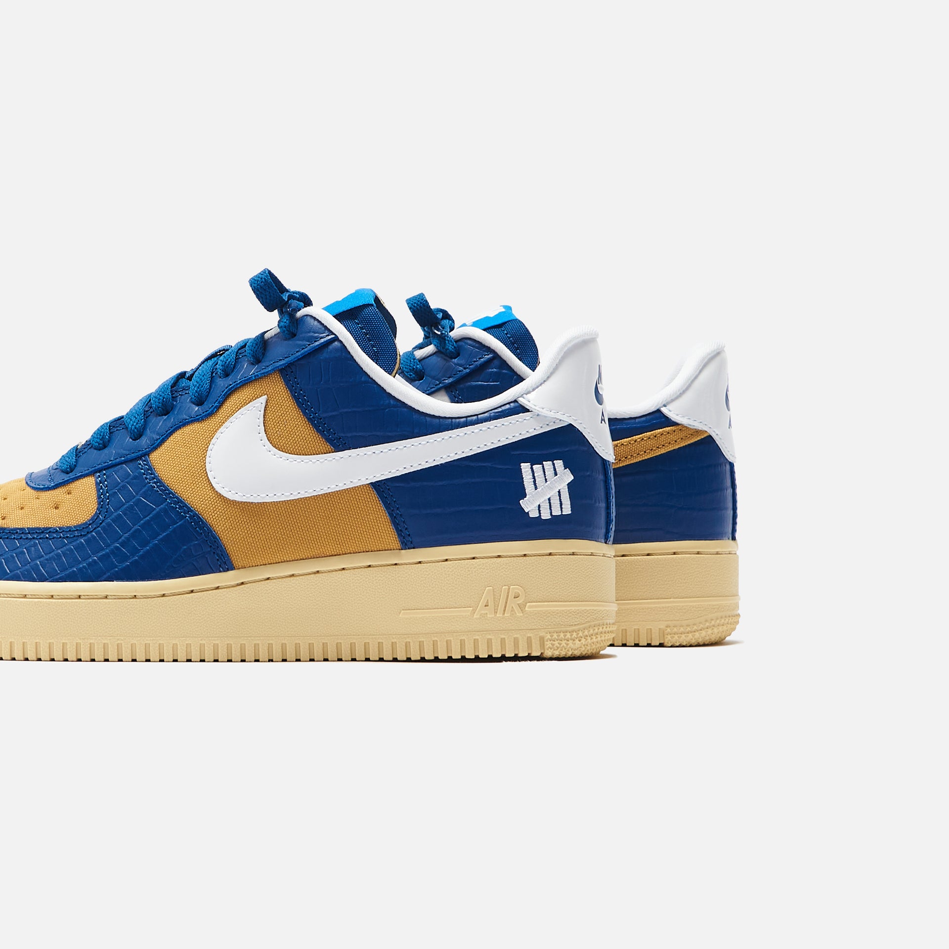 Nike Air Force 1 Low SP - Court Blue / White / Goldtone / Lemon