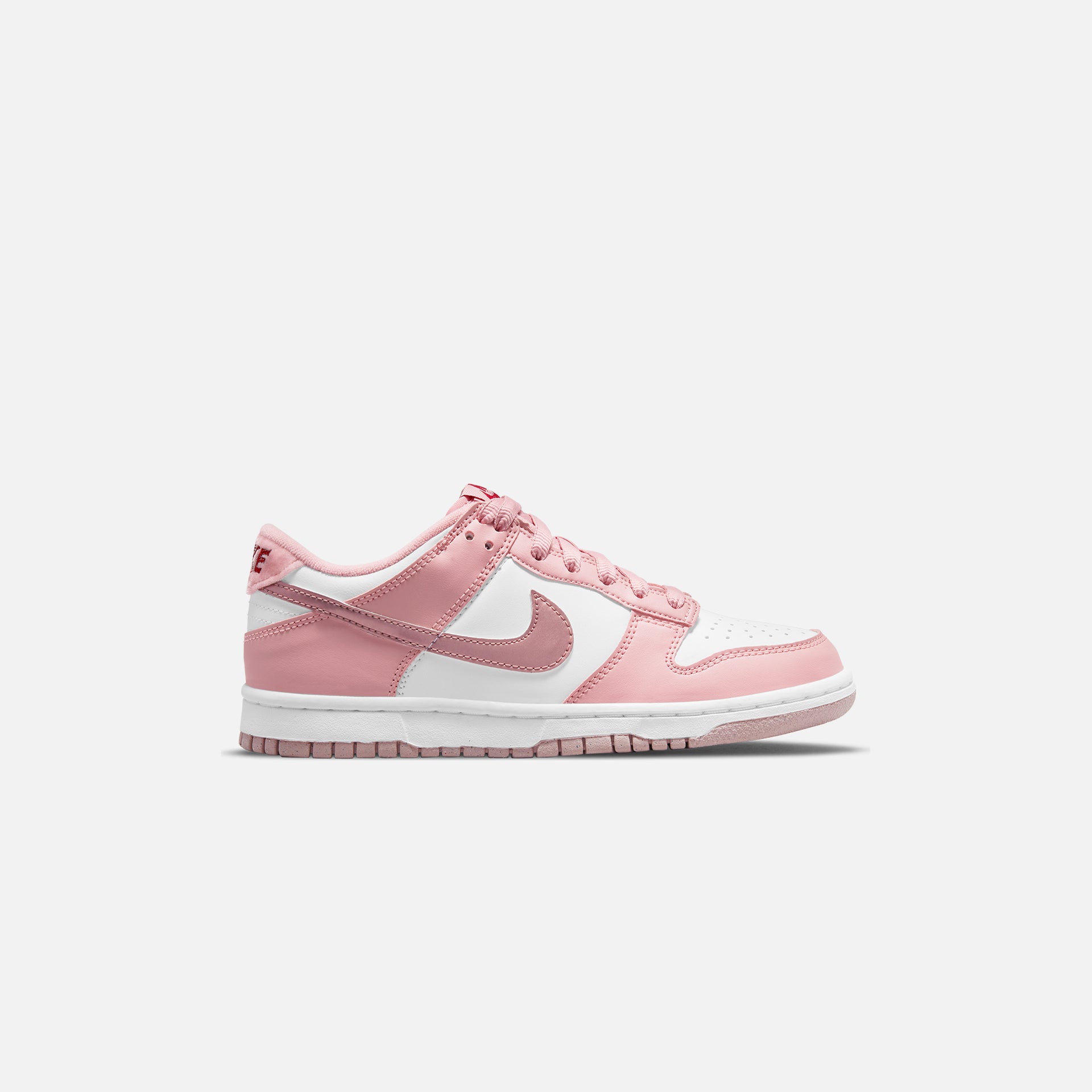 Nike GS Dunk Low - Pink Glaze / White / Pomegranate