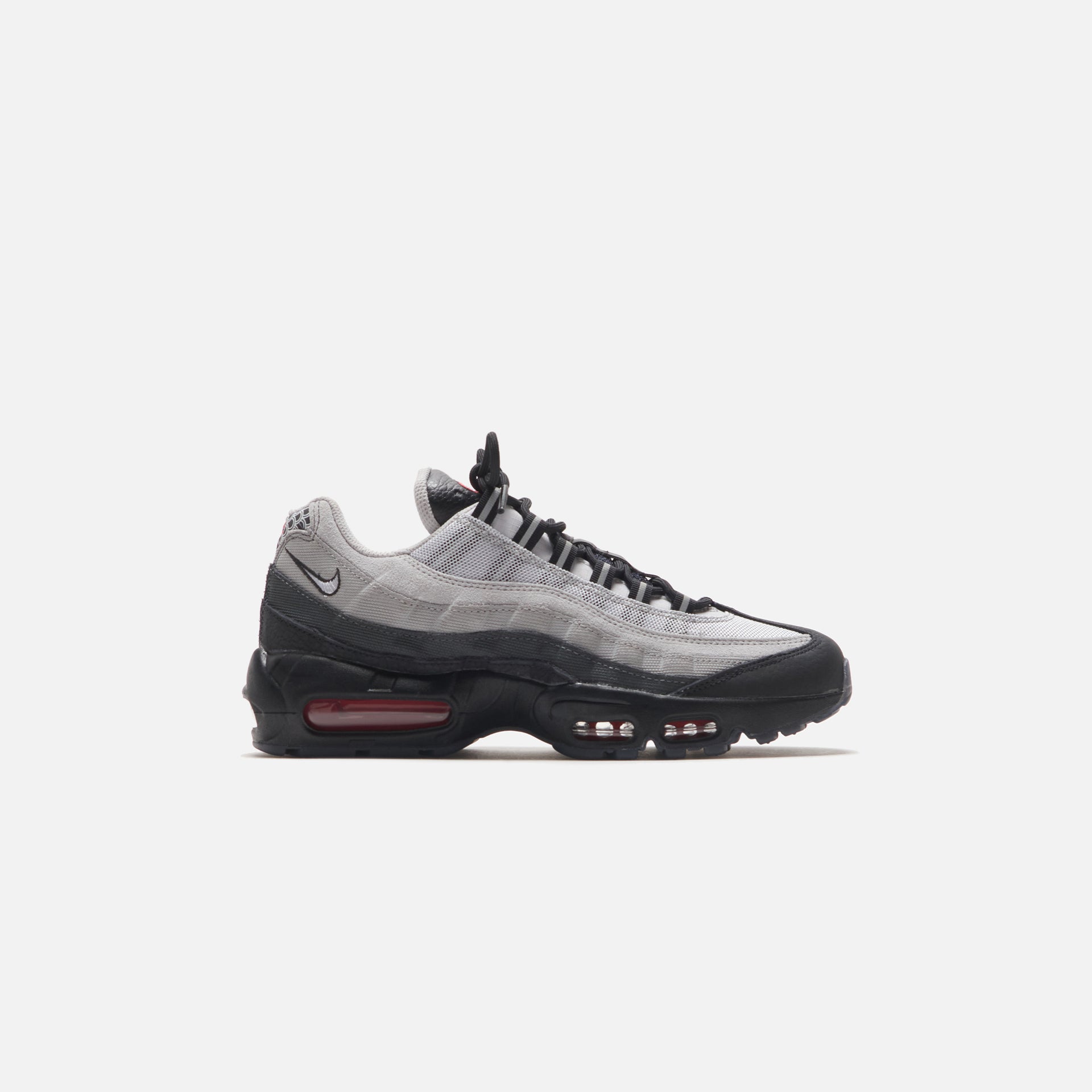 Nike Air Max 95 PRM - Black / White / Pure Platinum / Light Smoke Grey