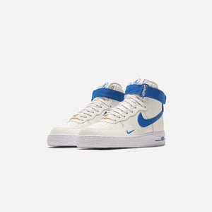 Nike WMNS Air Force 1 High SE - Sail / Blue Jay / White / Metallic Gold