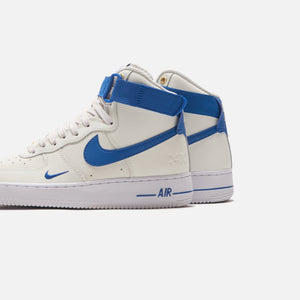 Nike WMNS Air Force 1 High SE - Sail / Blue Jay / White / Metallic Gold