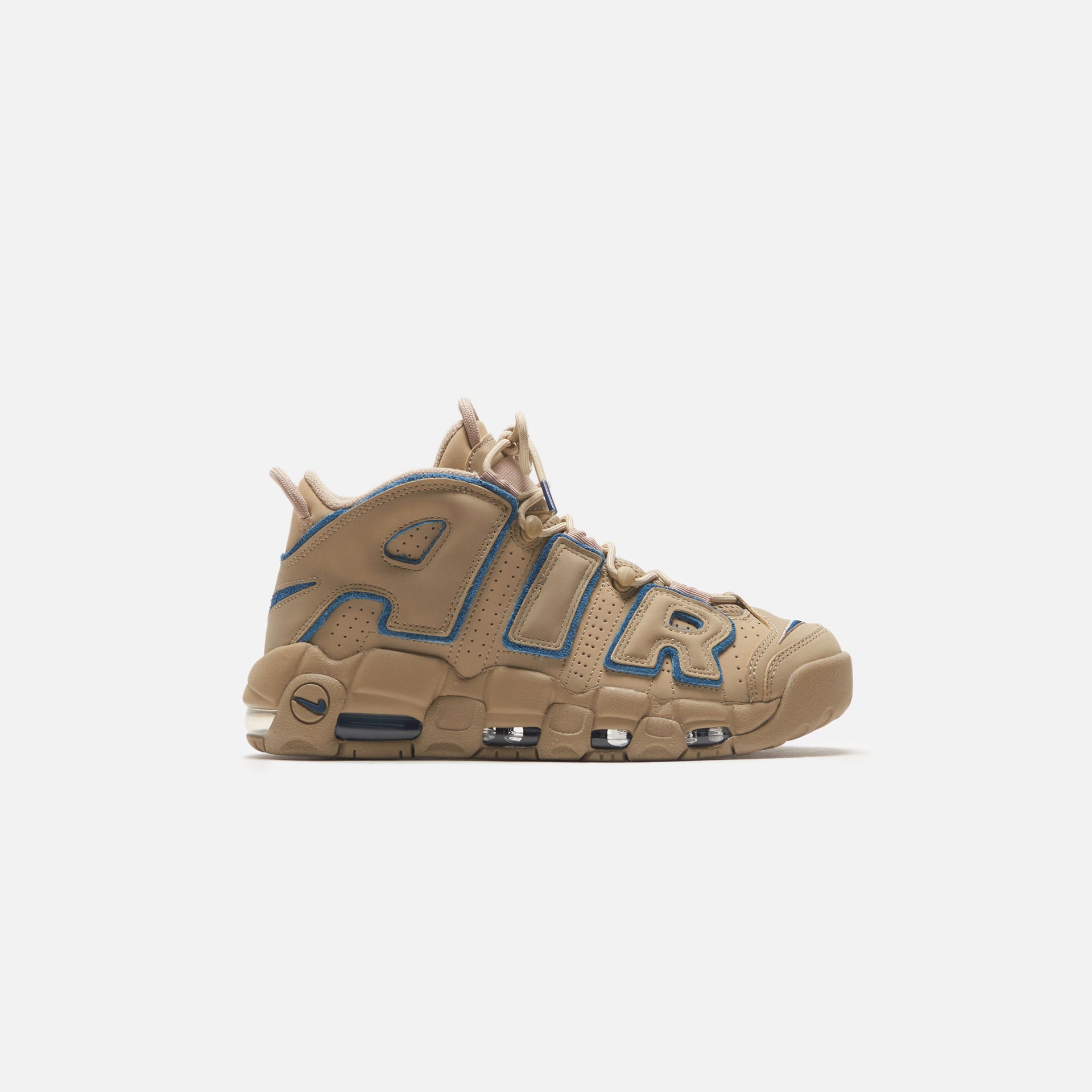 Nike Air More Uptempo `96 - Limestone / Valerian Blue /  Limes